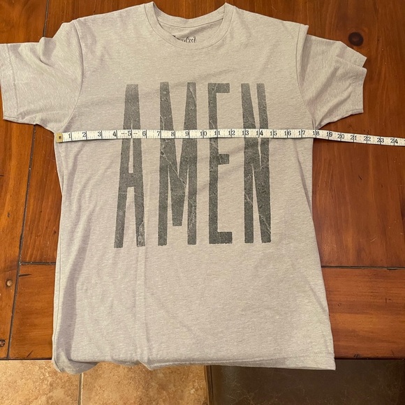 Crazy Cool Threads Amen T-shirt Size S - Picture 3 of 5